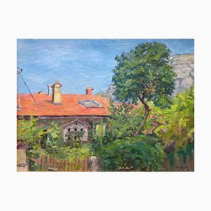 Country Villa, 1949, Oil on Canvas