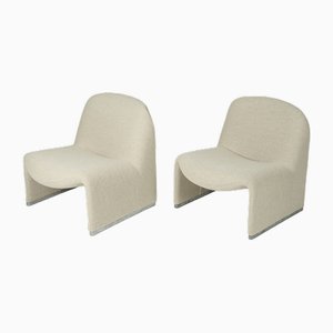 Alky Chairs by attributed to Giancarlo Piretti for Artifort, Italy 1970s, Set of 2