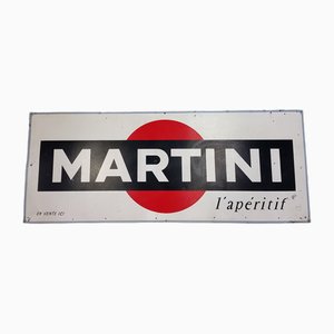 Cartel publicitario francés de Martini, años 60