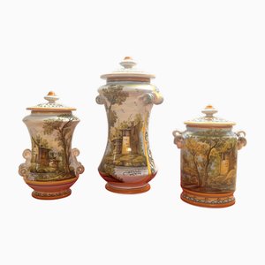 Vases de Fornace Castelli, Set de 3