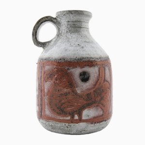 Jug in Chamotte Clay by Jacques Pouchain, 1950s