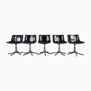 Modus Chairs for Tecno by Osvaldo Borsani, 1970s, Set of 5