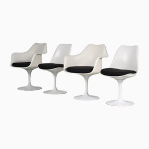 Tulip Esszimmerstühle von Ero Saarinen für Knoll International, Usa, 4 . Set