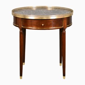 Französischer Boulotte Tisch im Louis XVI Stil aus Mahagoni