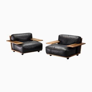 Pianura Armchairs by Mario Bellini for Cassina, Italy, 1970s, Set of 2