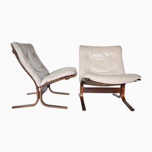 Vintage Siesta Stühle von Ingmar Relling für Westnofa, 1960er, 2er Set