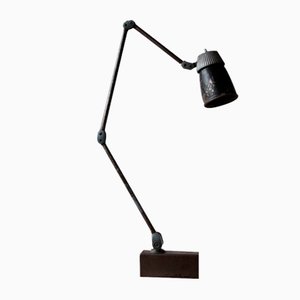Industrial British Articulated Table Lamp, 1950s