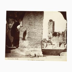 Ludovico Tuminello, Terme di Caracalla, Fotografia d'epoca, inizio XX secolo