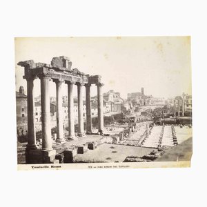 Ludovico Tuminello, Forum Romain, Photographie Vintage, Début du 20ème Siècle