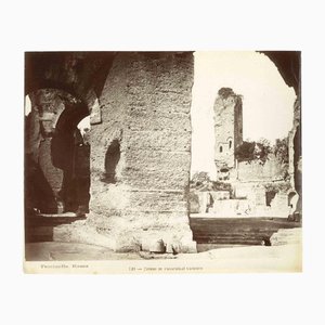 Ludovico Tuminello, Termas de Caracalla, Fotografía vintage, Principios del siglo XX