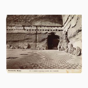 Ludovico Tuminello, Baths of Caracalla, Vintage Photograph, Early 20th Century