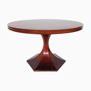 Mid-Century Modern Wooden Dining Table attributed to Giulio Moscatelli, 1960s