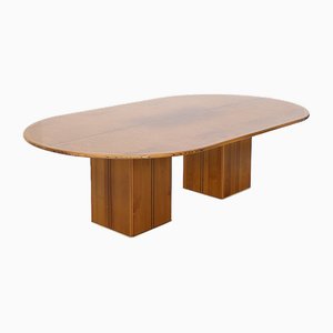 Table Artona avec Plateau Ovale par Afra et Tobia Scarpa pour Max Alto, 1970s