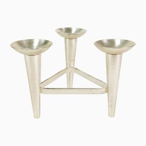 Modernist Plated Candlestick from WMF, Germany, 1960s