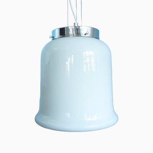 Lámpara colgante italiana moderna de cristal de Murano de Mazzega, años 60