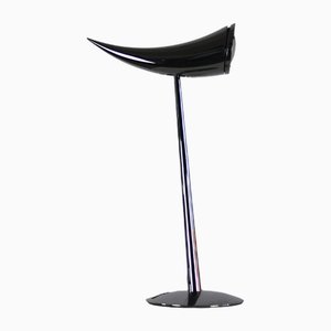 Ara Table Lamp in Polished Chromed Metal by Philippe Starck for Flos, Italy, 1988