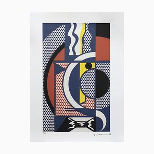Roy Lichtenstein, Modern Head No.1, 1980er, Limited Edition Lithographie