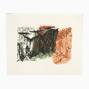 Per Kirkeby, Color Aquatint Etching, 1989, Signed & Limited