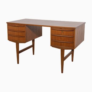 Scrivania Mid-Century in teak, anni '60