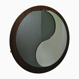 Yin and Yang Mirror, Italy, 1970s