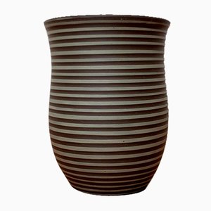 Minimalistische Mid-Century Vase von Kieler Kunstkeramik, 1960er