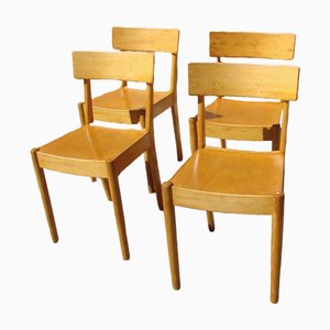 Vintage Chairs, 1970s, Set of 4