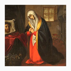 Artiste Italien, Sainte Véronique, 1660, Huile sur Toile