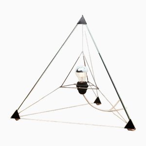 Tetrahedron Table Lamp by Frans Van Nieuwenborg for Indoor, 1979