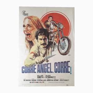 Affiche de Film Run Angel, Run par Jano, Espagne, 1960s
