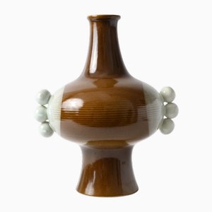 Mid-Century Sculptural Ceramic Vase from Kravsko, 1960s