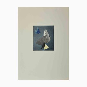 Hans Richter, Composición abstracta, Grabado, años 70