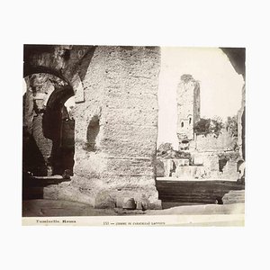 Ludovico Tuminello, Baths of Caracalla, Vintage Photograph, Early 20th Century