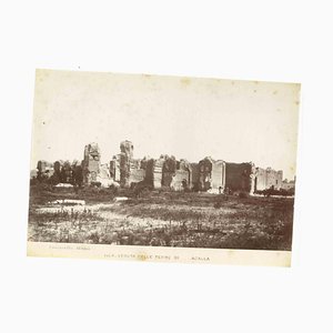 Ludovico Tuminello, Baths of Caracalla, Vintage Photograph, Early 20th Century