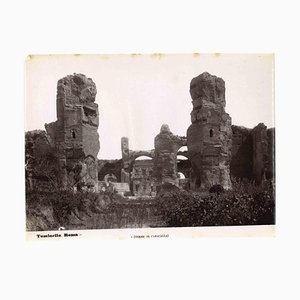 Ludovico Tuminello, Baths of Caracalla, Vintage Photograph, Early 20th Century