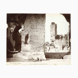 Ludovico Tuminello, Baths of Caracalla, Vintage Photograph, Early 20th Century
