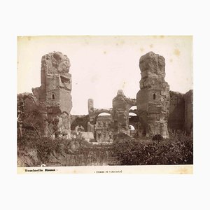 Ludovico Tuminello, Baths of Caracalla, Vintage Photograph, Early 20th Century