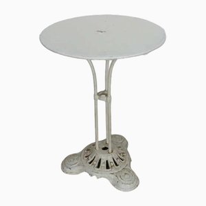 Brocante Terrace Table with Cast Iron Base