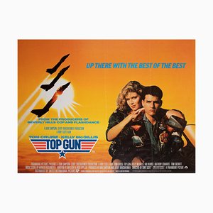 Top Gun 1986 UK Quad Film Movie Poster