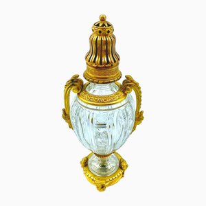 Bouteille de Parfum Musée Baccarat avec Double Anses en Bronze