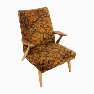 Scandinavian Beech Chair, Sweden, 1950s
