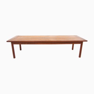 Panca minimalista in teak, Svezia, anni '60