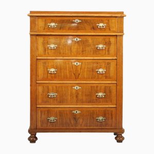 Walnut Chest of Drawers, Northern Europe, 1900s