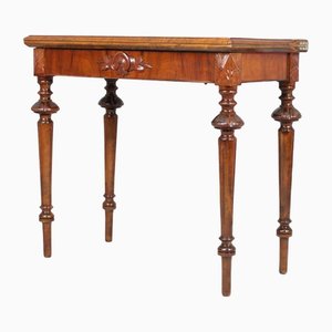 Northern European Console Card Table, 1900s