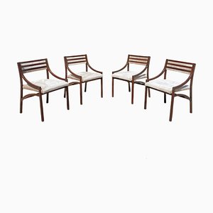 Model 110 Dining Chairs by Icon Parisi for Cassina, 1970s, Set of 4