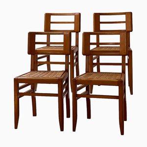 Chairs by Pierre Cruège, 1950s, Set of 3