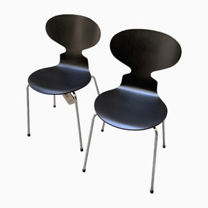 Furnime Modell Stühle von Arne Jacobsen für Fritz Hansen, 2er Set