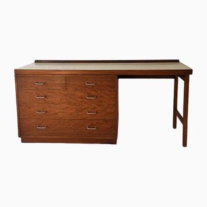 Desk with Chest of Drawers, 1950s