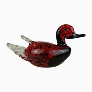 Large Vintage Goose in Murano Glass, Italy, 1970s