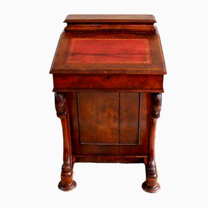 Victorian Walnut Davenport, 1830s