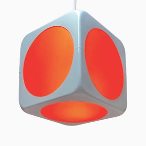 Space Age Dice Ceiling Light by Hoyrup Lighting, Denmark, 1970s